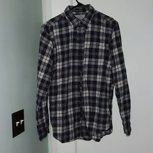 Blue and White Flannel